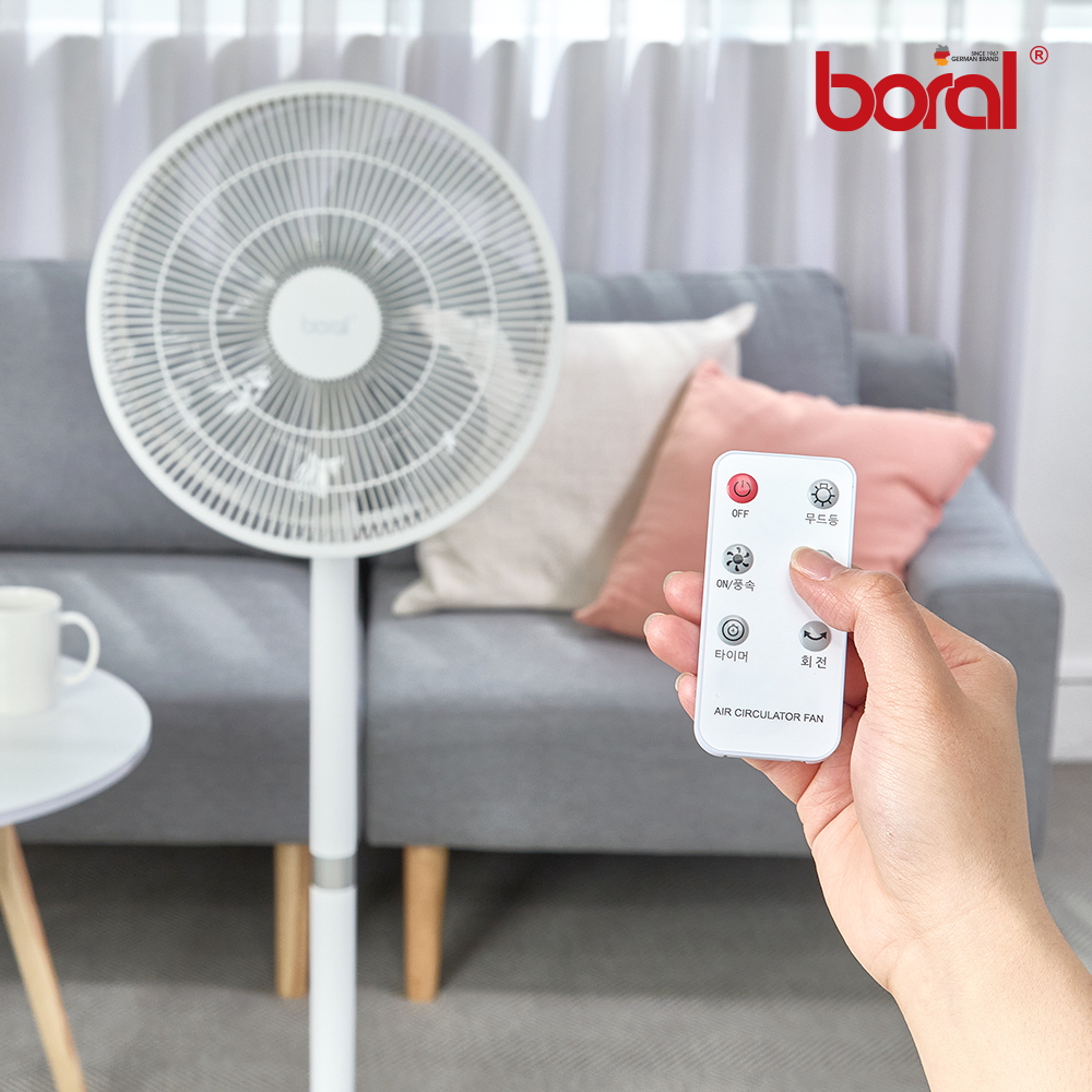 [보랄] 15인치 스탠드 팬큘레이터 (전자식) BR-FN203R
