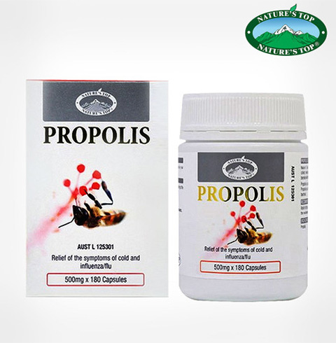 호주 네이쳐스 탑 프로폴리스 500mg 180캡슐