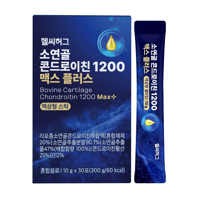 [헬씨허그] 소연골 콘드로이친 1200 맥스플러스 액상형 겔타입 30포