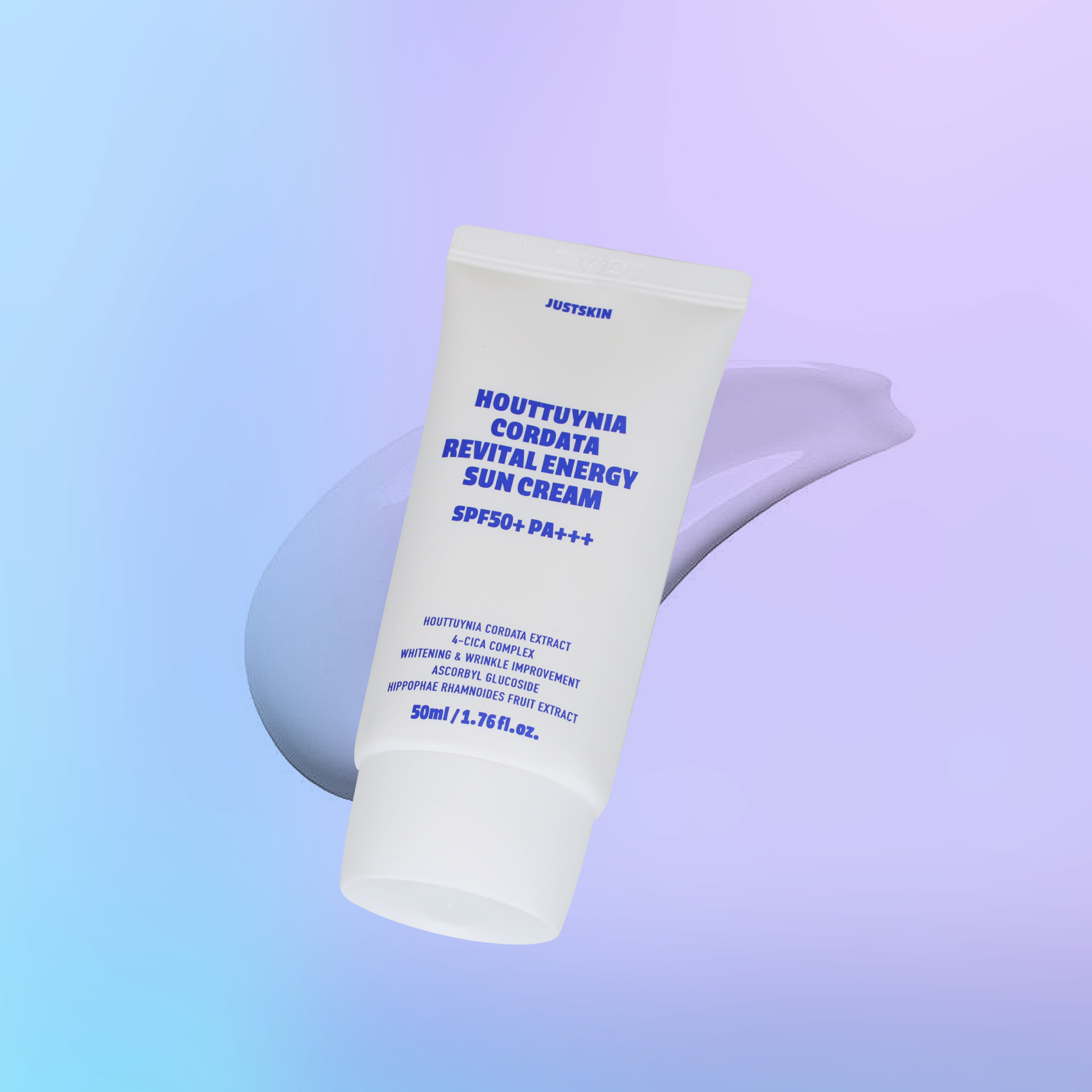 저스트비미 어성초 리바이탈 에너지 선스크린 50ml (SPF50+) 수분 썬크림 선젤 썬젤