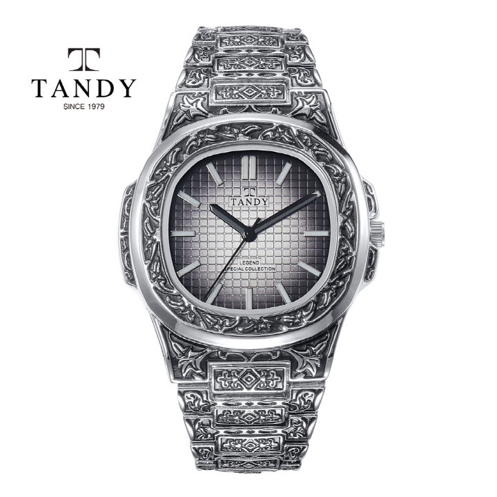 [탠디] 인그레이빙라인 손목시계 T-6295-WH
