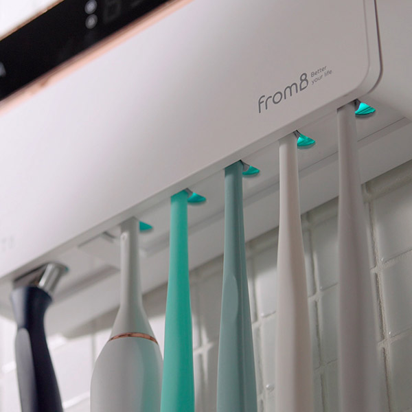 프롬비 UV-C LAMP 무선 가정용 칫솔살균기 FD229