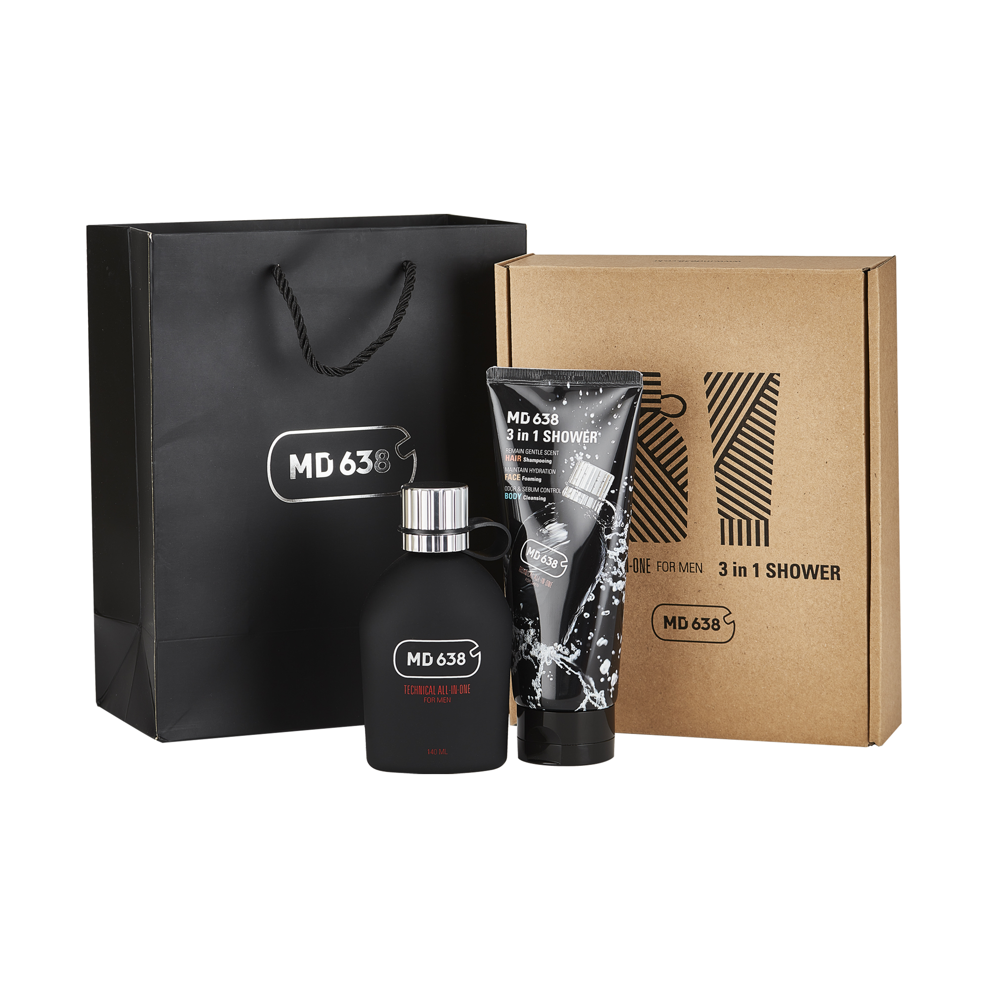 MD638 테크니컬 올인원 포맨,3IN1 샤워세트 