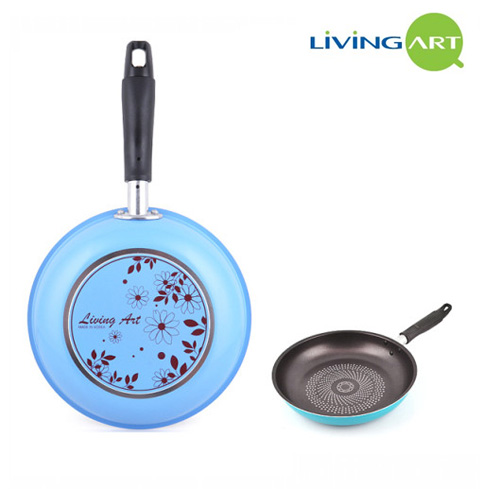 [리빙아트]플라워  다이아몬드후라이팬20cm