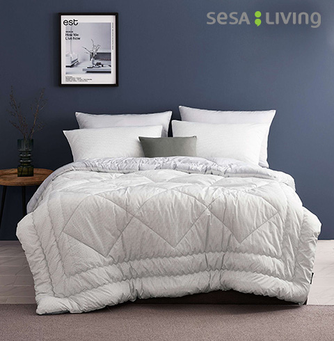 [세사] 로렌스 알러지케어 이불+베개커버 세트