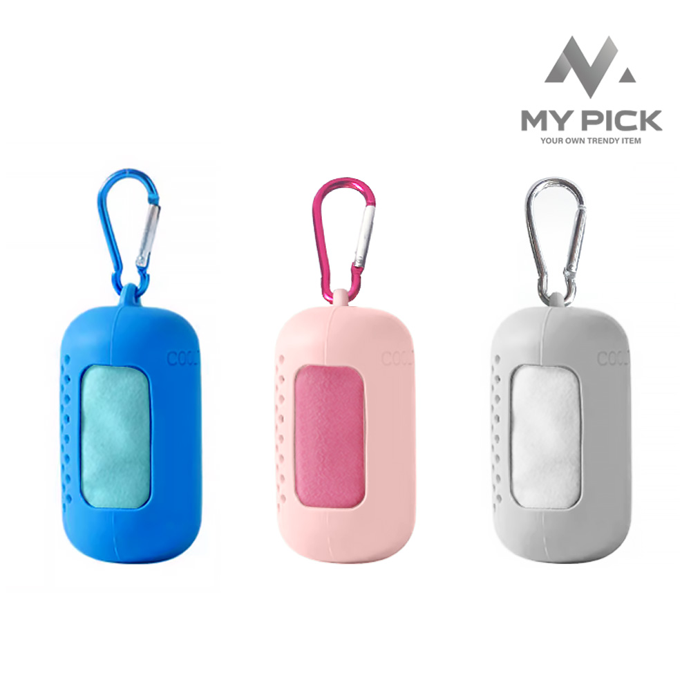 마이픽 땅콩포켓 스포츠 타올(블루/그레이/핑크)