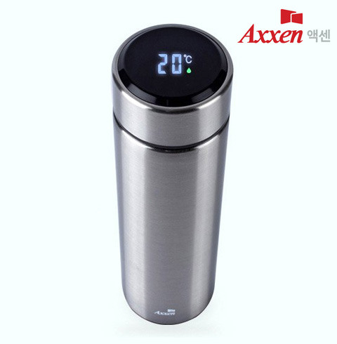 엑센 SK100 온도표시 LED텀블러 500ml