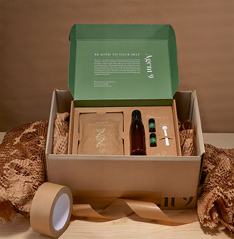 에이전트나인 러브 센시티브 바디 마사지 젤 파우더 키트