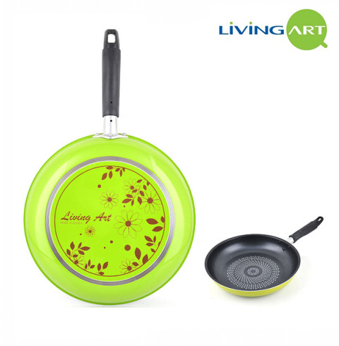 [리빙아트]플라워  다이아몬드후라이팬28cm