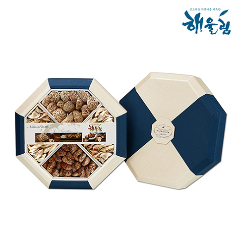 해울림 버섯세트 팔각한지함 4호