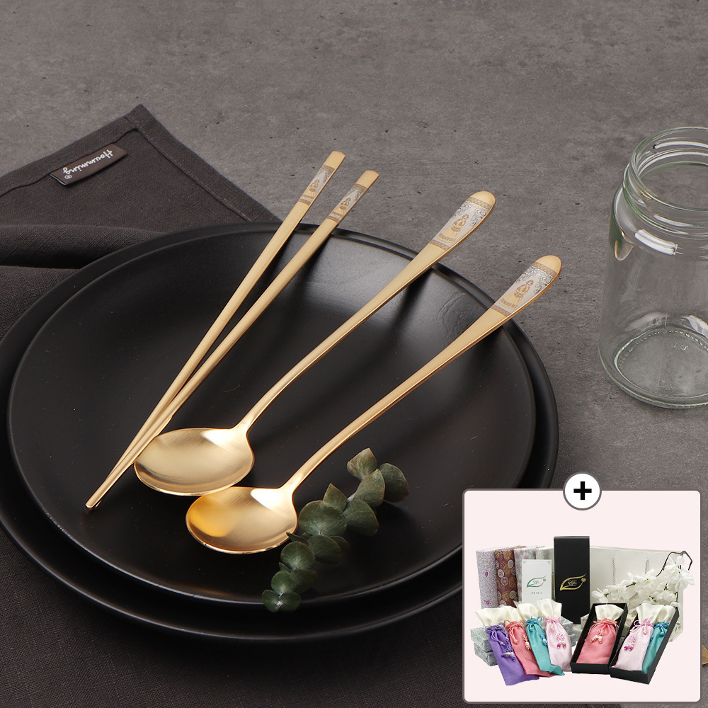 골드문 명품 24K 금수저 4인 선물세트