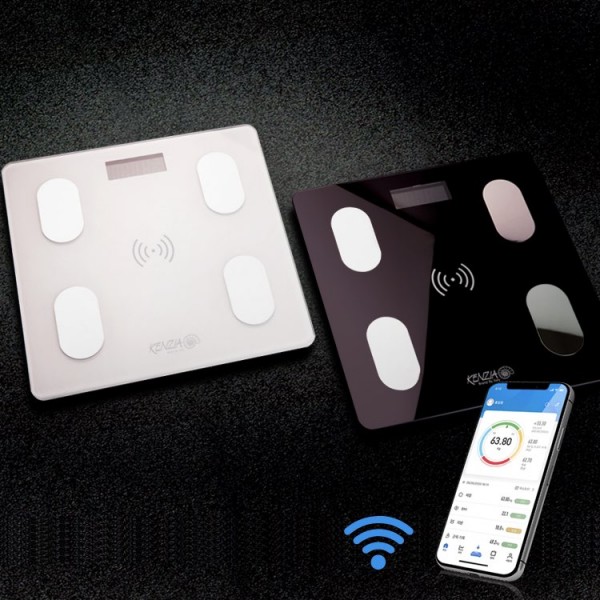 셰퍼 바디체크 인바디 체중계 (화이트/블랙)