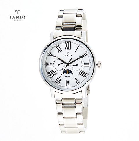 탠디 썬앤문 남성 메탈시계 T-1511M WH