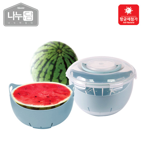 [제오닉 나누담] 항균 수박통 8L