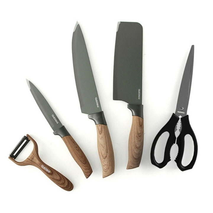 [퀸나] 딥 우드 칼세트 5종세트 QNKS-T600