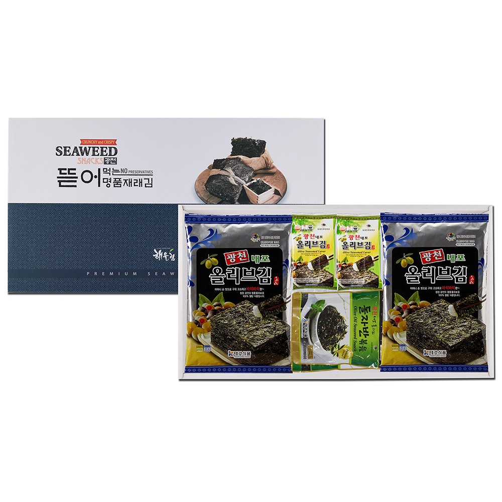 [해울림] 광천김 선물세트 특 3호