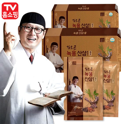 김오곤 녹용 산삼배양근골드 (2/3개월분)