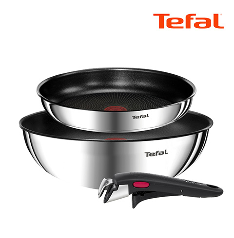 테팔 스테인리스스틸 에디션 볶음팬 트라이미 3종세트