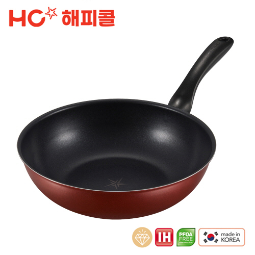 [해피콜] 헤르네 다이아몬드 IH 궁중팬 28cm