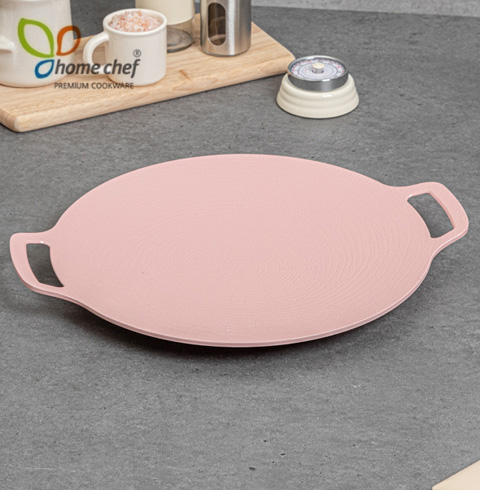 [홈셰프]파르페 IH 칼라 그리들30cm-로즈핑크