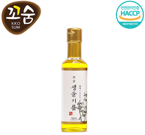 [꼬숨] 국산생들기름180ml [원산지:국산]