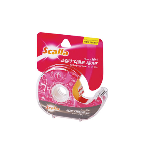 다용도테이프 18mm*30M (양면디스펜서)