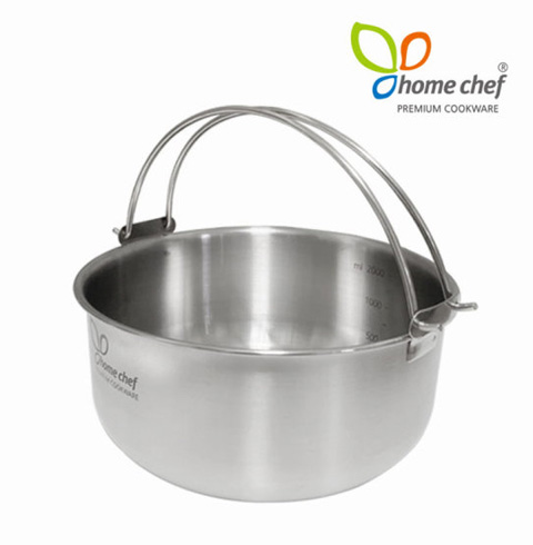 [홈셰프]엠엘지알 IH 캠핑냄비20cm