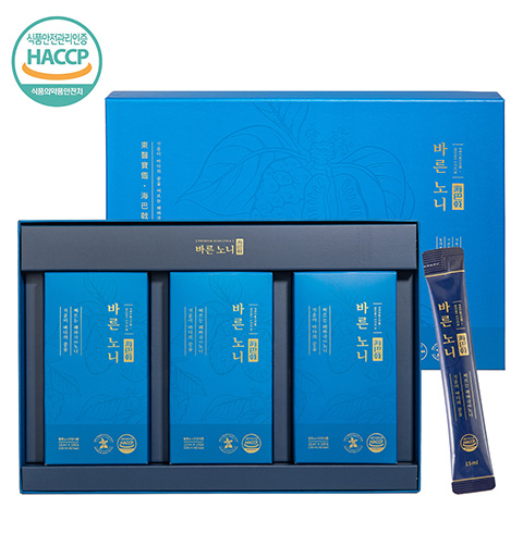 바른노니 해파극 노니스틱 효모발효 베타글루칸 (쇼핑백포함)