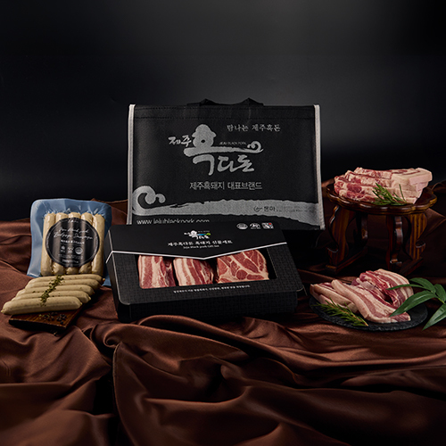 제주특산품 제주흑돈 구이혼합 선물세트 E