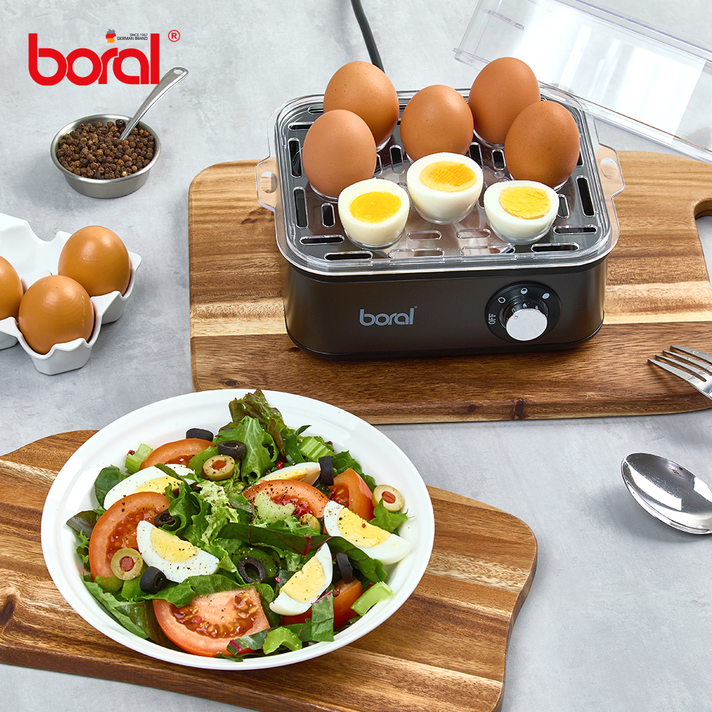 [보랄] 더 셰프 전기 계란찜기 8구 BR-800EB