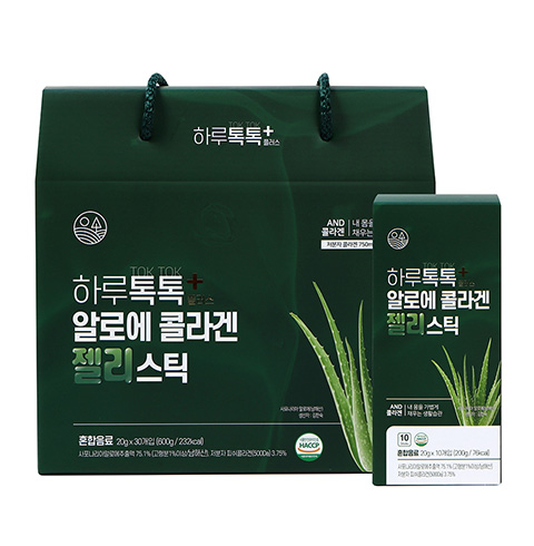 하루톡톡+ 알로에콜라겐 젤리스틱 20g*30개입
