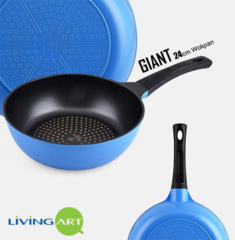 [리빙아트] 자이언트 다이아몬드 궁중팬24Cm