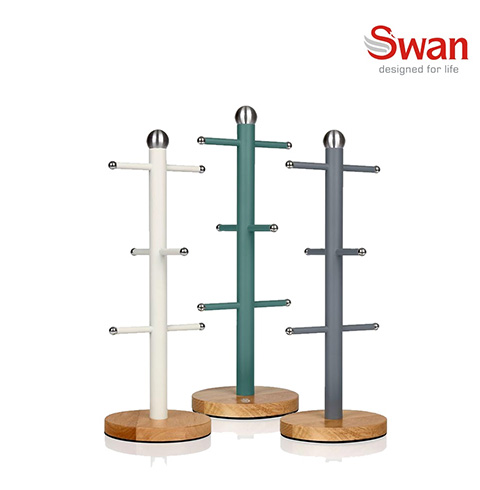 스완 노르딕 머그컵 걸이 SMTN-100 [핀 그린 or 화이트 or 다크 그레이]