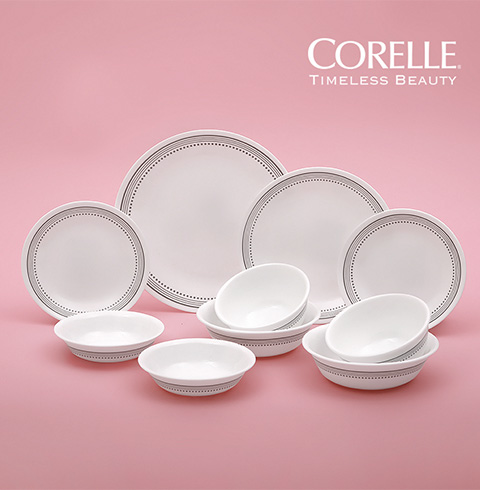 코렐 미스틱그레이 2인 10P