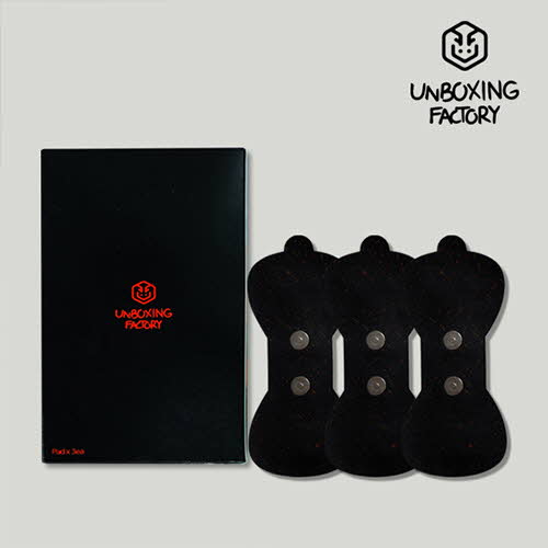 [언박싱팩토리] 휴톡 미니 저주파 마사지기 교체용 패드x3