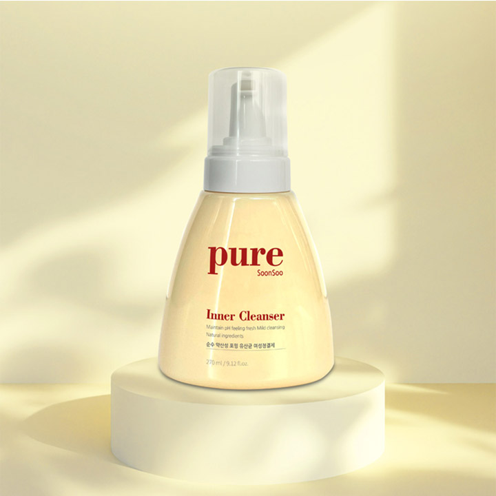 한독 퓨어약선성 유산균 여성,유아 폼 청결제 270ml