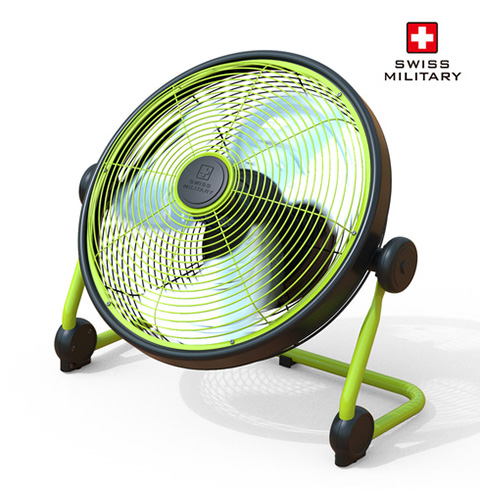 [스위스밀리터리] 코브라이트 야외용 무선 선풍기 (방수가능) (유,무선 가능) SMA-OD245