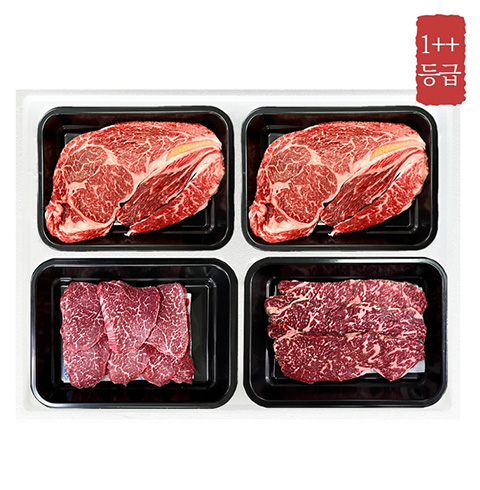 투뿔한우 선물세트 9호 (꽃등심300+꽃등심300+안심300+채끝등심300)