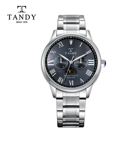 탠디다이아몬드 썬앤문 메탈손목시계 DIA-3920 BLUE