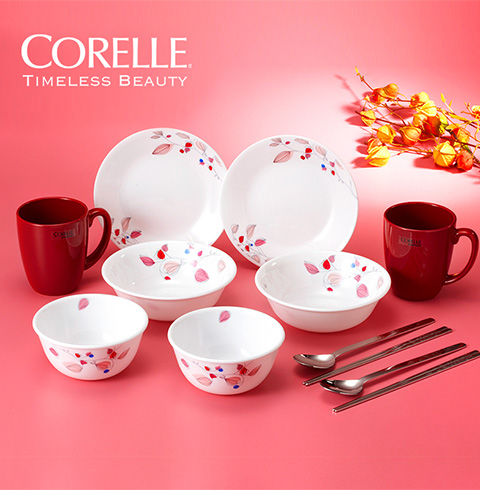 코렐 핑크브리즈 2인 12p