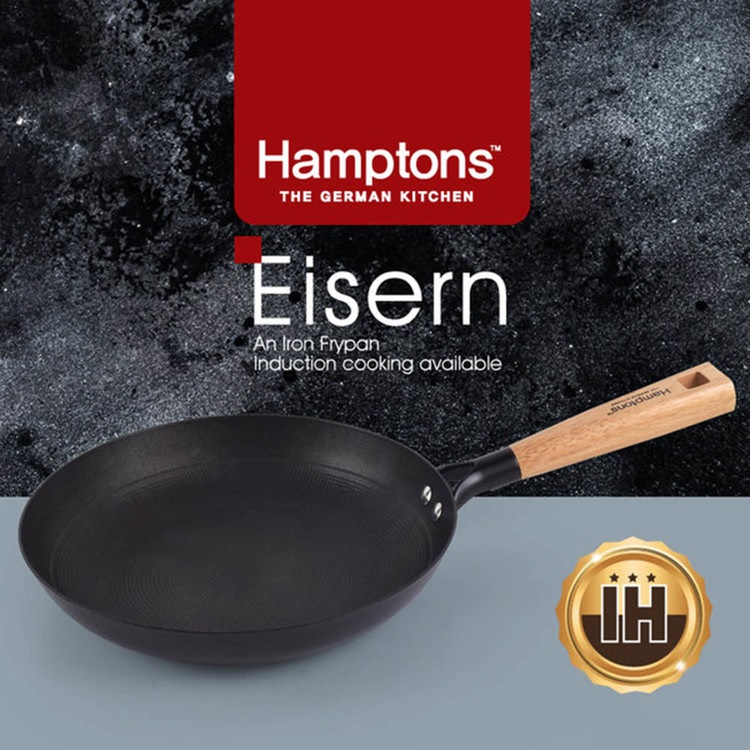 햄튼 아이젠(Eisern) 무쇠 인덕션 후라이팬(28cm원형)