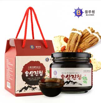 블루원 슬라이스 홍삼진청 600g (1병/ 2병)