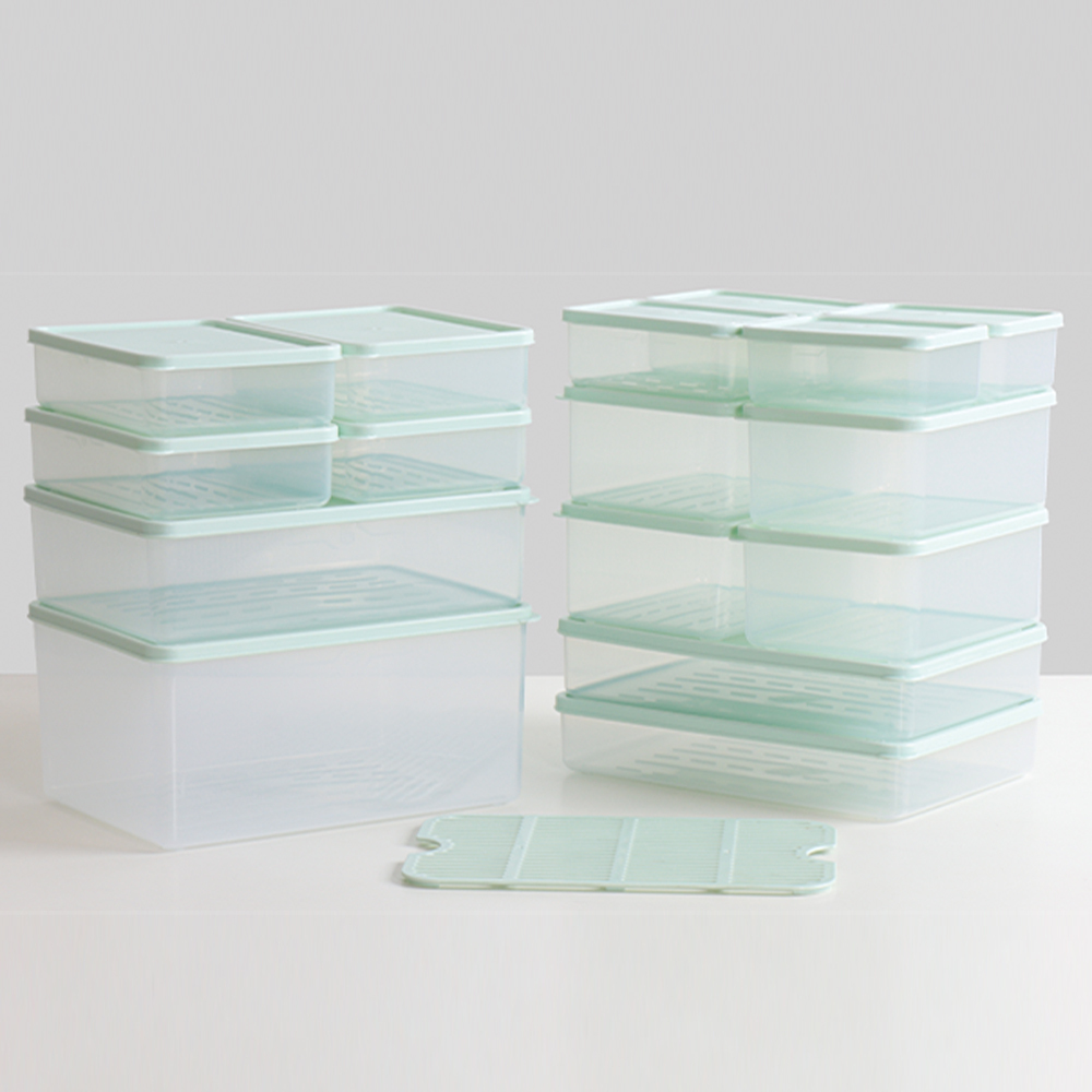 랑펠로 트위스트 냉장,냉동실 밀폐용기 17종 (33p)