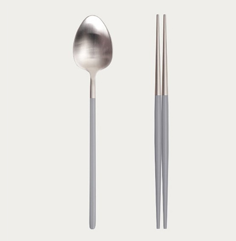 스위스1753 벨라 스텐 커트러리 커플 세트