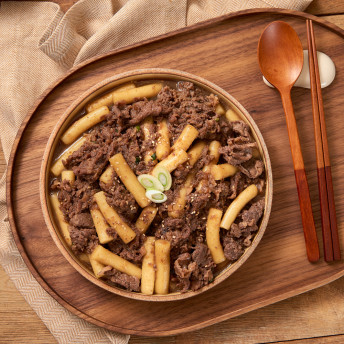 떠뽀퀸 즉석조리 캠핑 밀키트 아이들 간식 궁중불고기 떡볶이