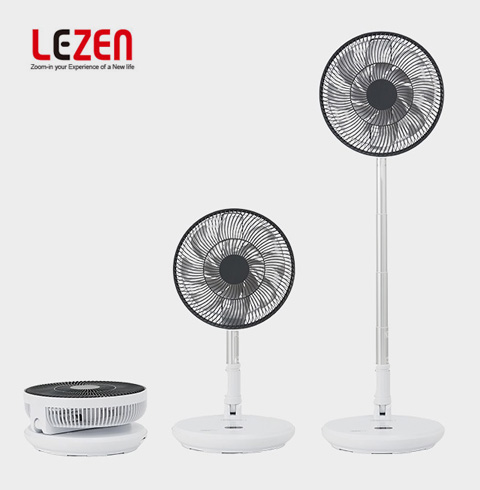 르젠 10인치 무선 접이식 써큘레이터