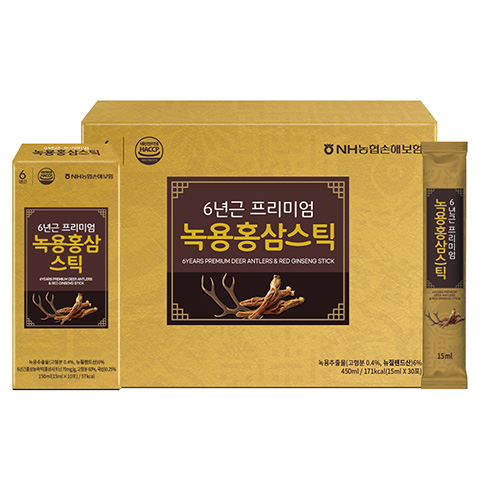 6년근 프리미엄 녹용홍삼스틱(쇼핑백포함)