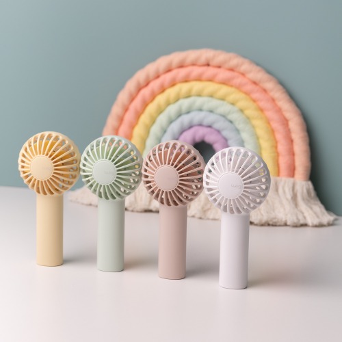 [아이랩] 동그리 미니팬 (화이트, 옐로우, 네온 그린, 핑크 중 택1)