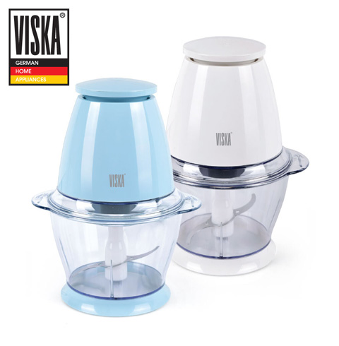 비스카 마이키친 멀티 다지기 VK-M110LT (색상택일, 밀크화이트/화이트블루)