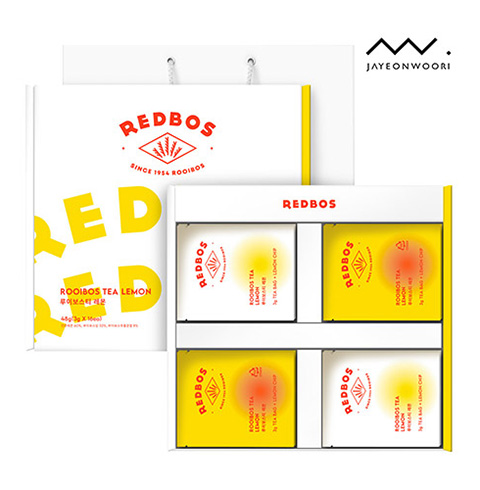 [자연우리] 찬물 가능 레몬 루이보스티 16개입(쇼핑백有)_NO카페인